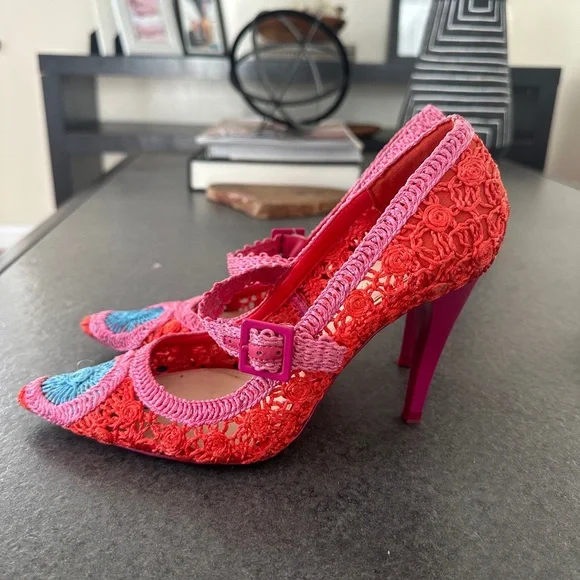 Zara colorful Pumps - Picture 2 of 4